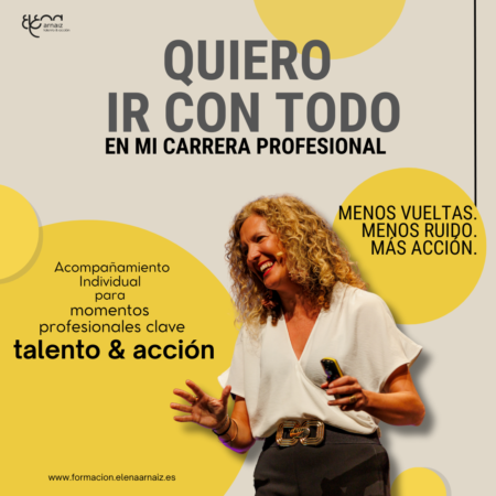 Programa Sesiones individuales Pon tu talento en acción